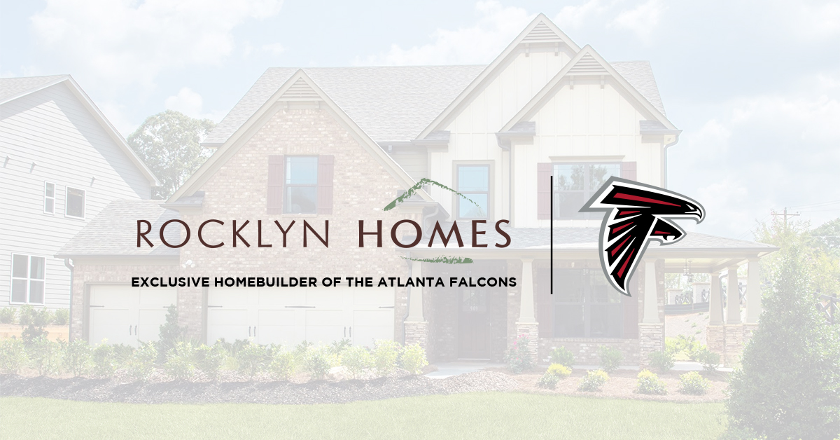 Rocklyn Homes is the Exclusive Homebuilder of the Atlanta Falcons